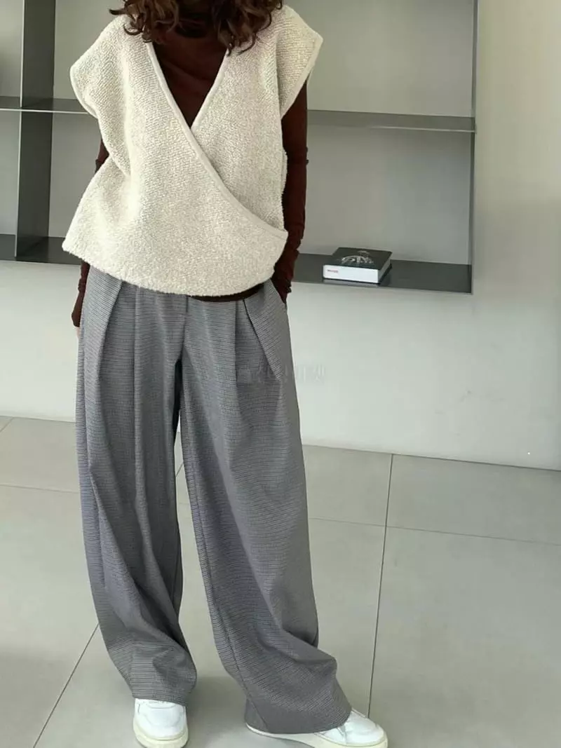 Paris Match - Korean Women Fashion - #momslook - Hound Pants