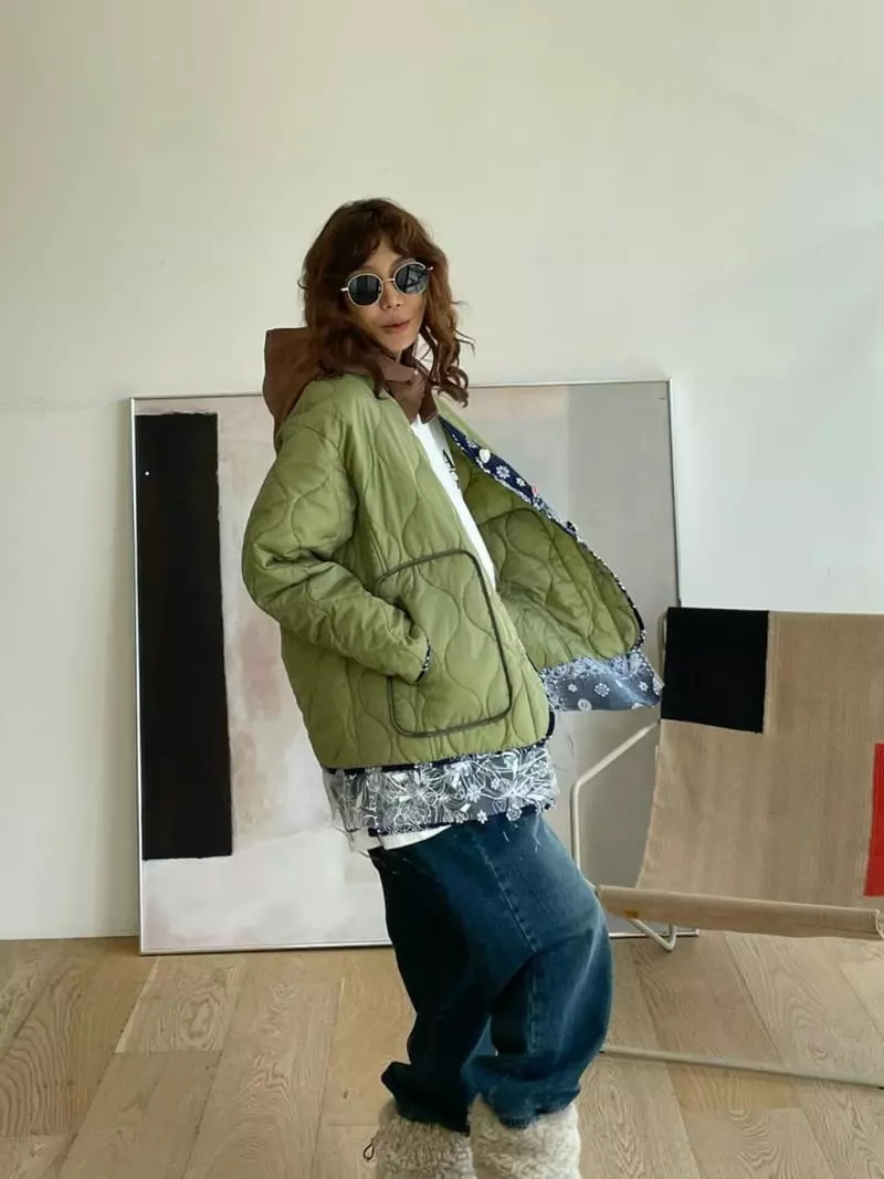 Paris Match - Korean Women Fashion - #momslook - Topaz Paisely Jumper - 5