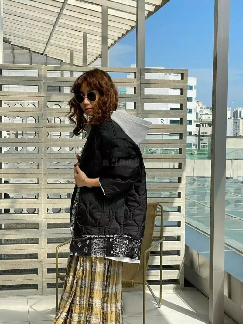 Paris Match - Korean Women Fashion - #momslook - Topaz Paisely Jumper - 7