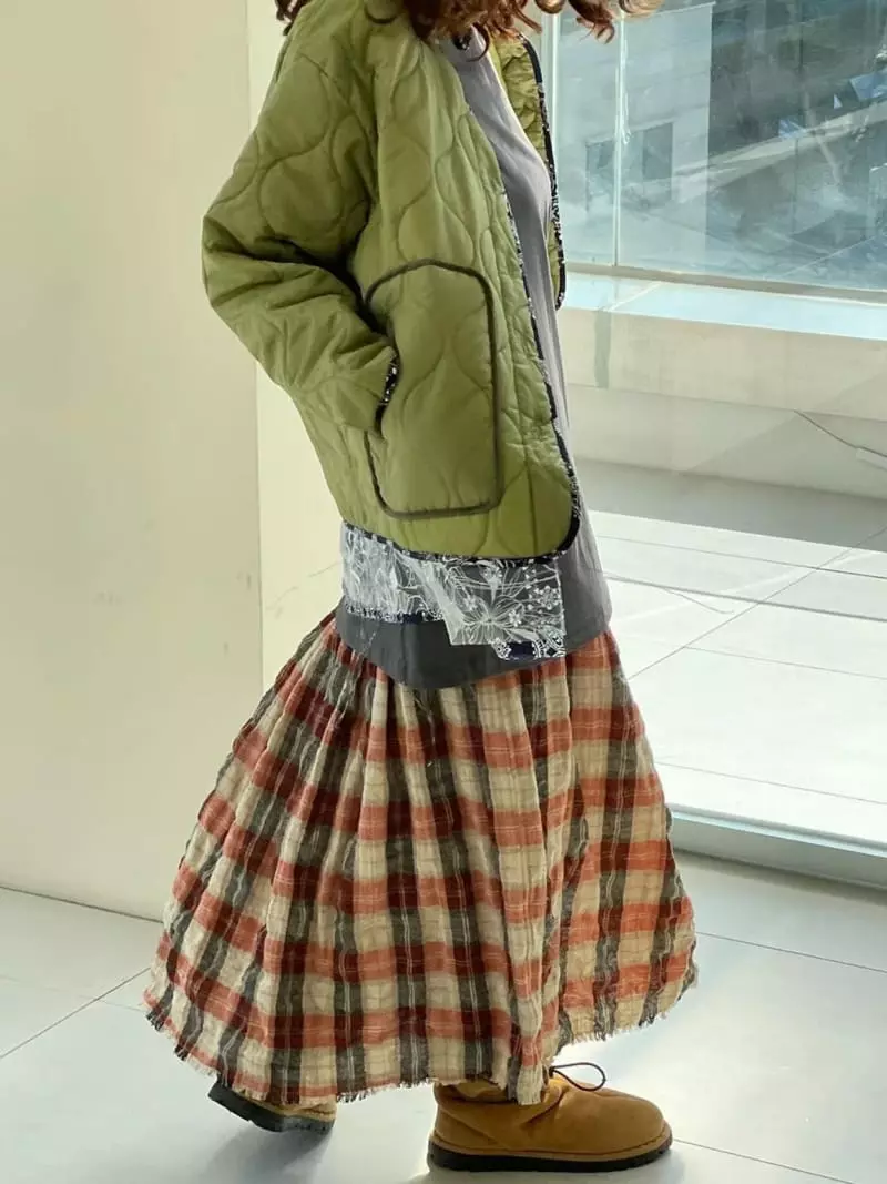 Paris Match - Korean Women Fashion - #momslook - Mach Skirt - 7