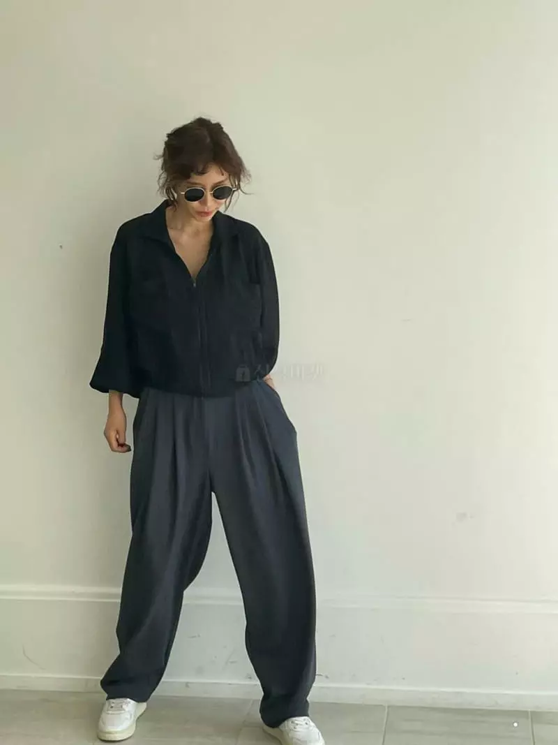 Paris Match - Korean Women Fashion - #momslook - Lowl Pants - 5