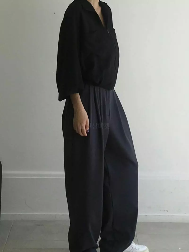 Paris Match - Korean Women Fashion - #momslook - Lowl Pants - 7