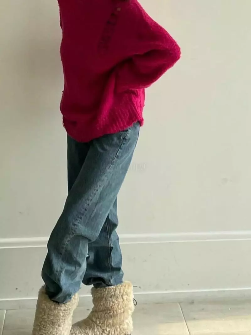 Paris Match - Korean Women Fashion - #momslook - Bad Jeans - 12