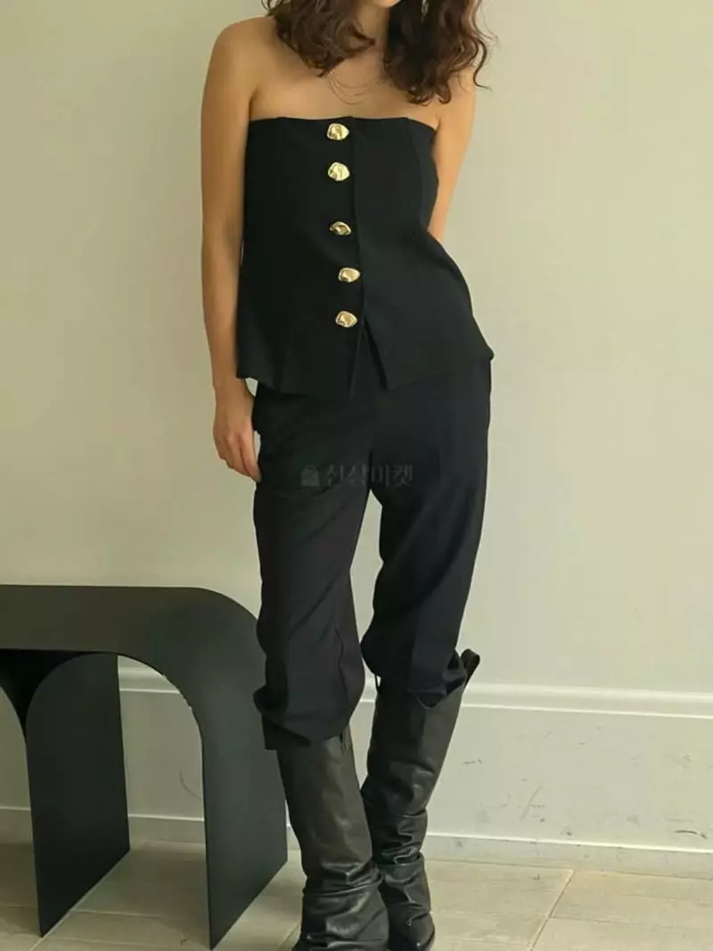 Paris Match - Korean Women Fashion - #restrostyle - Semi Pants