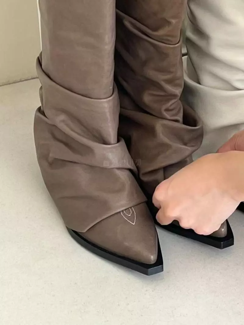 Paris Match - Korean Women Fashion - #romanticstyle - Shutin Boots - 10