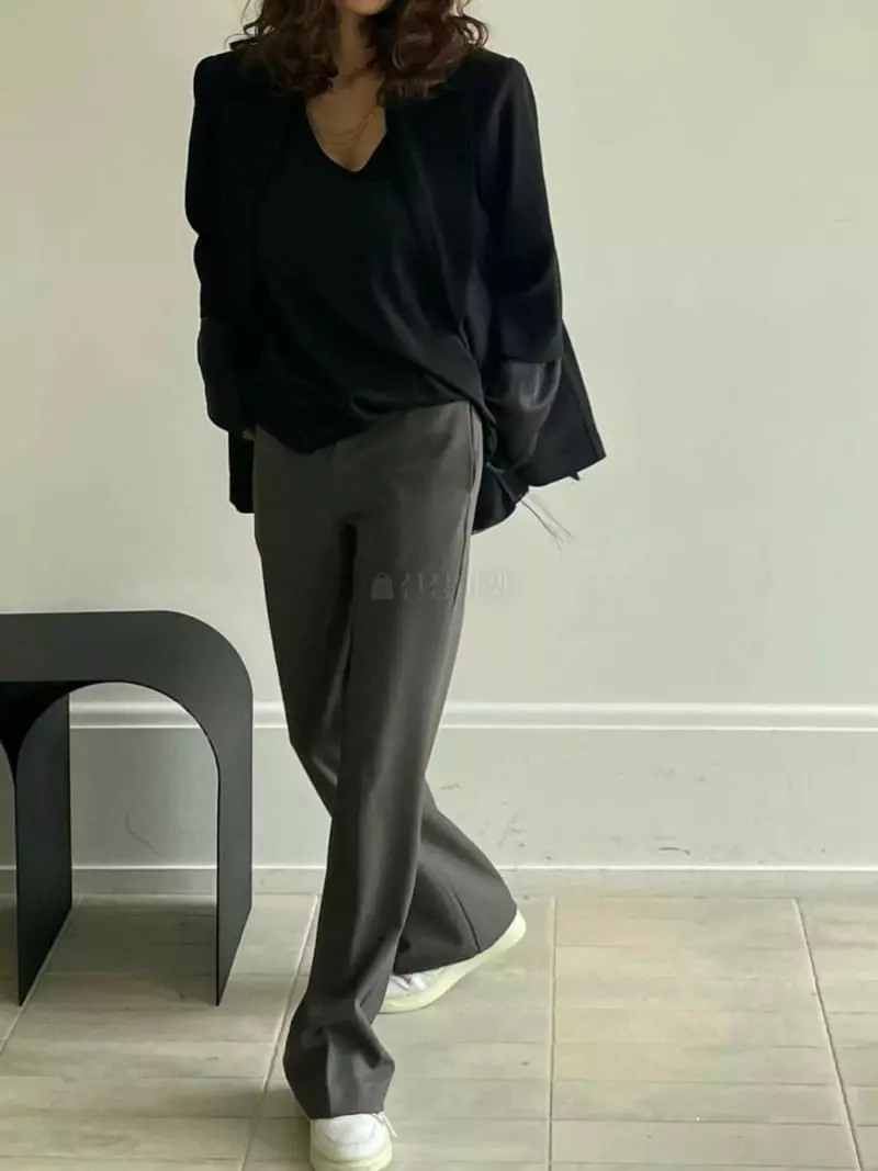 Paris Match - Korean Women Fashion - #romanticstyle - Semi Pants - 2
