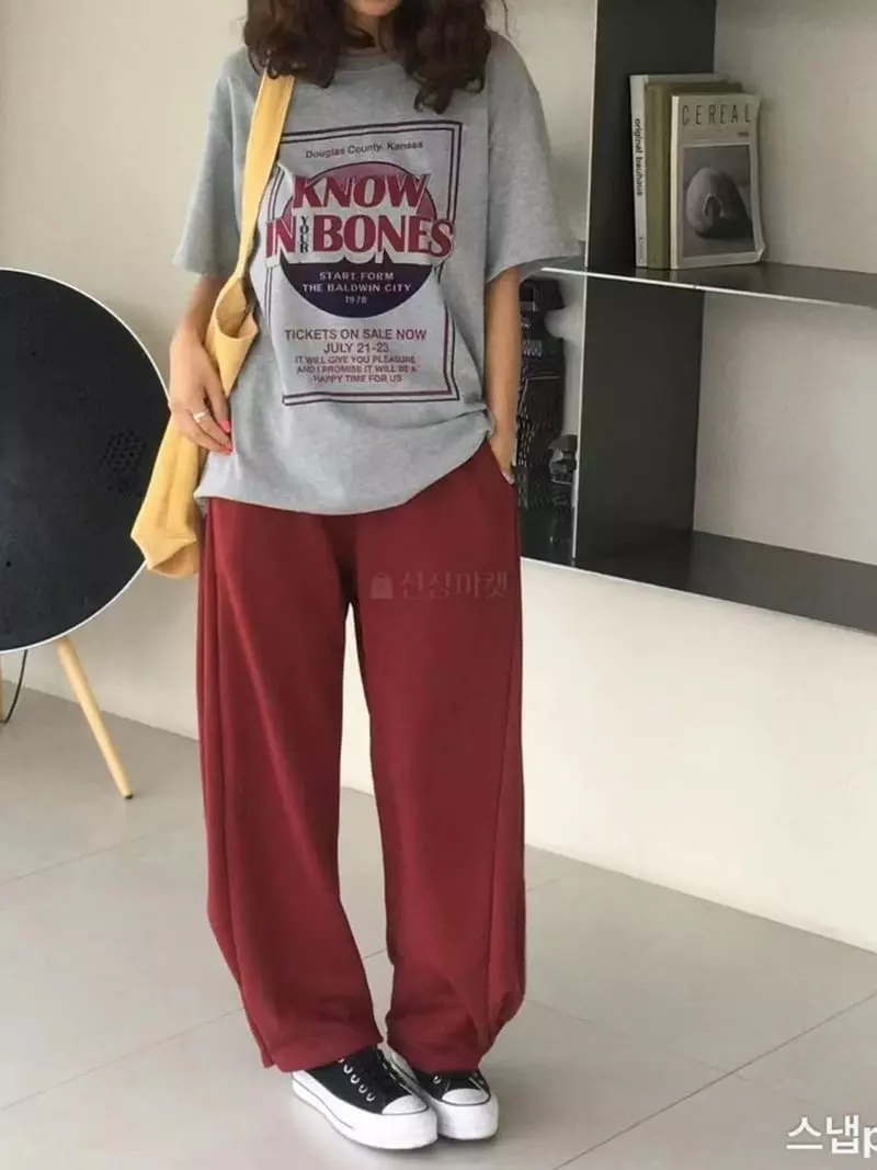 Paris Match - Korean Women Fashion - #shopsmall - Snap Pants - 5