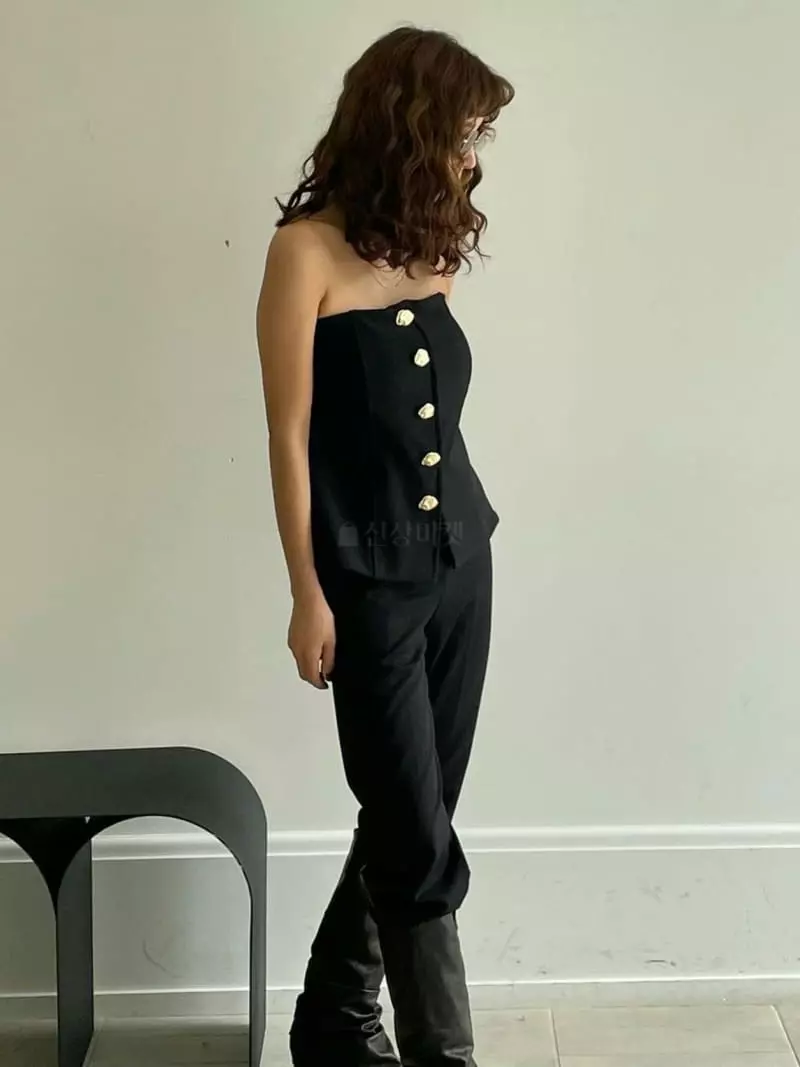 Paris Match - Korean Women Fashion - #shopsmall - Semi Pants - 3