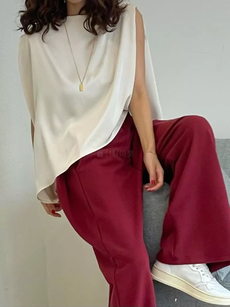 Paris Match - Korean Women Fashion - #thatsdarling - Mirror Blouse - 6