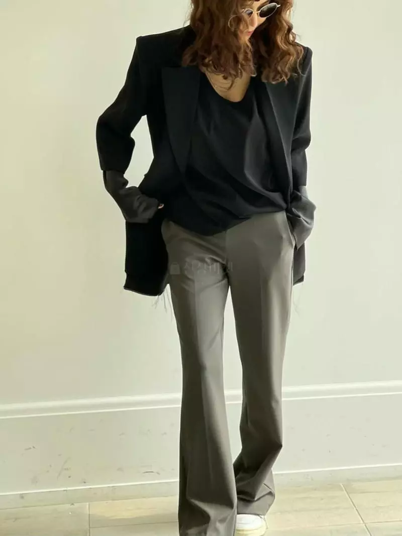 Paris Match - Korean Women Fashion - #shopsmall - Semi Pants - 4