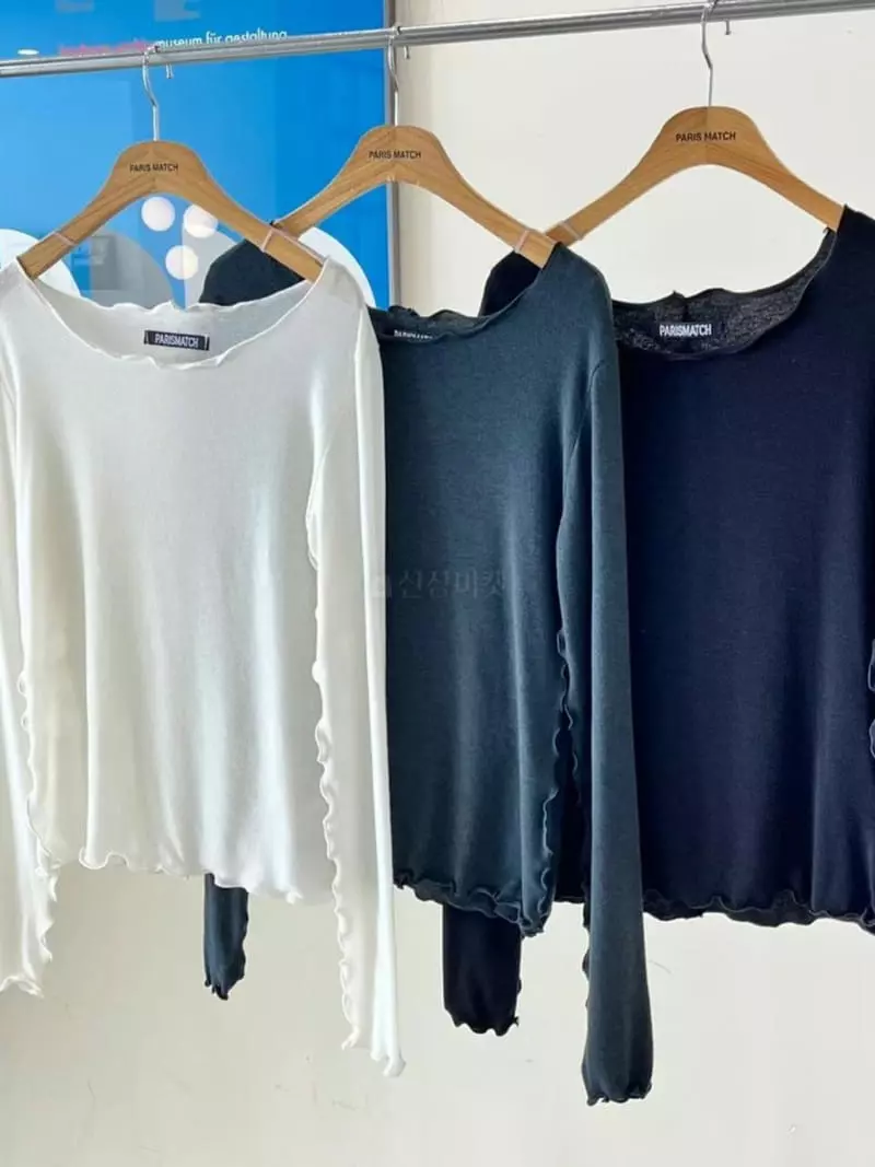 Paris Match - Korean Women Fashion - #thelittlethings - Still Span Tee - 12