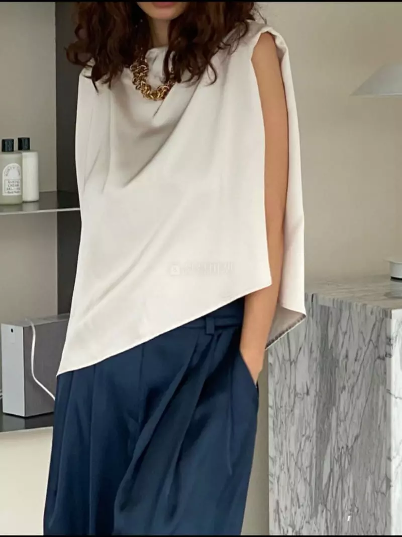 Paris Match - Korean Women Fashion - #thelittlethings - Mirror Blouse - 7