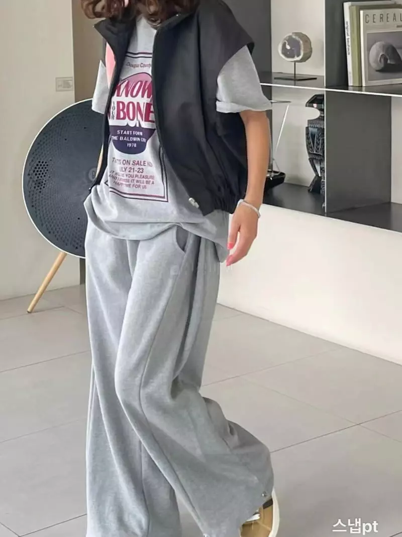 Paris Match - Korean Women Fashion - #vintagekidsstyle - Snap Pants