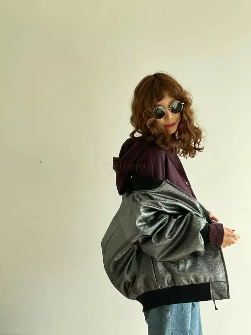 Paris Match - Korean Women Fashion - #womensfashion - Gliter Jumper - 10