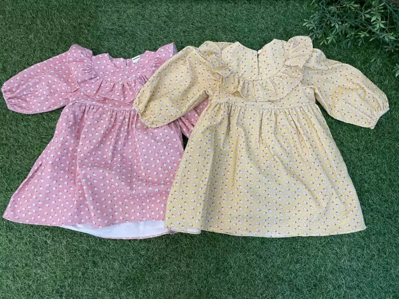 Party Pu - Korean Children Fashion - #childofig - Frill One-piece - 9