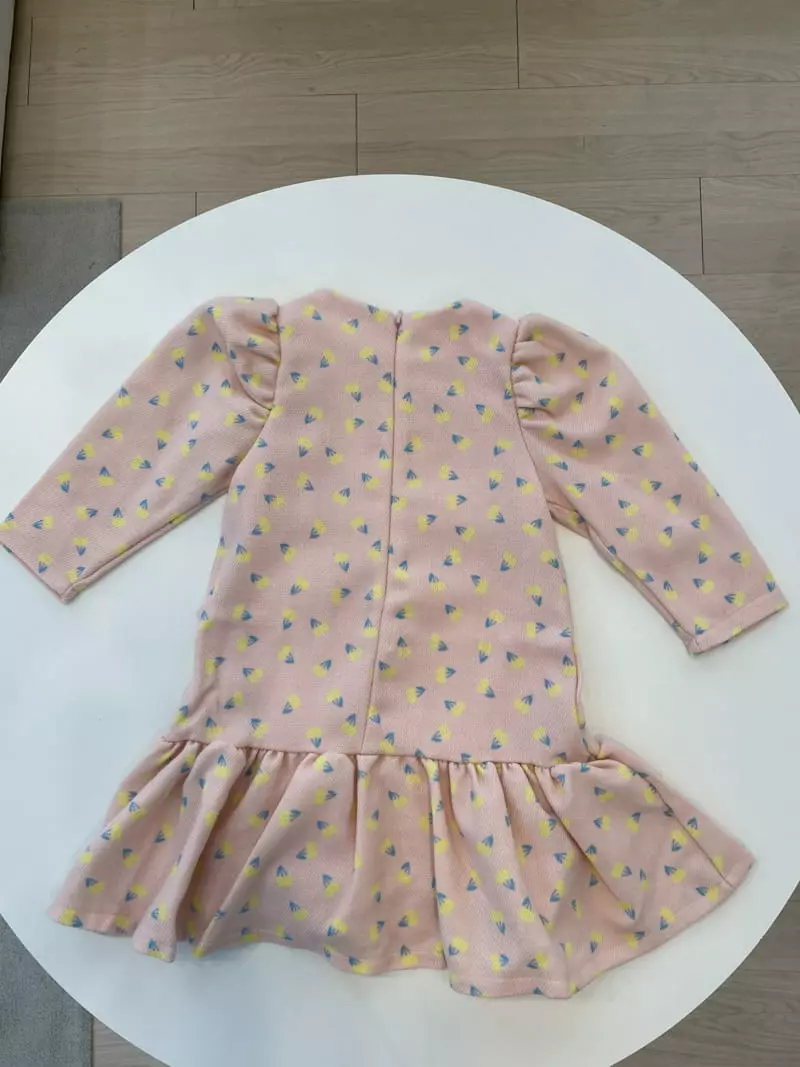 Party Pu - Korean Children Fashion - #designkidswear - Dandelion Unbal One-piece - 6