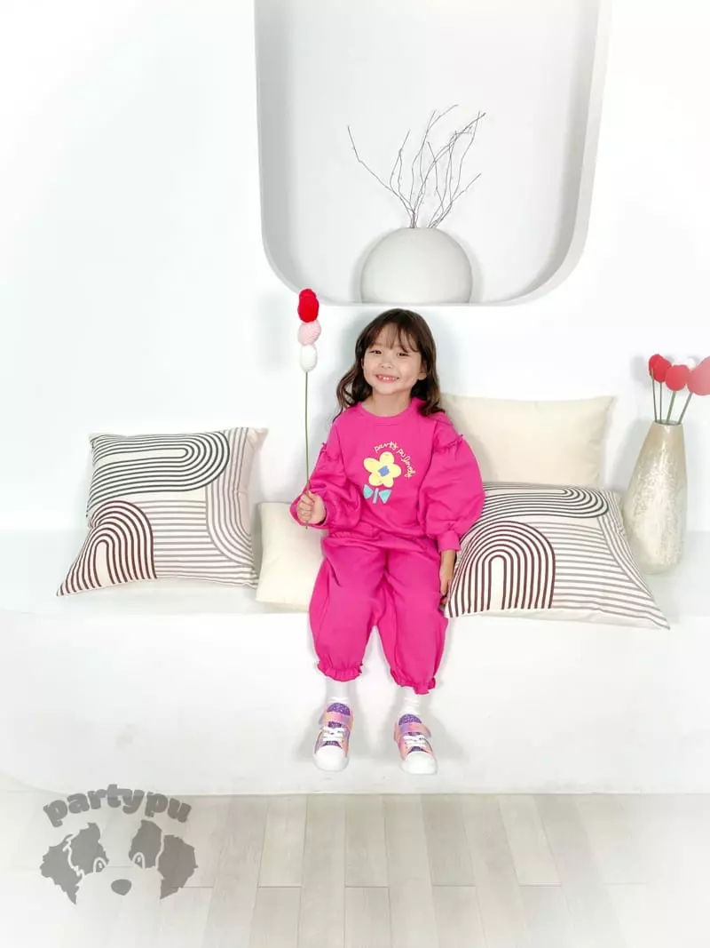 Party Pu - Korean Children Fashion - #discoveringself - Frill Pocket Set