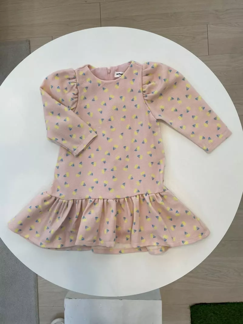Party Pu - Korean Children Fashion - #discoveringself - Dandelion Unbal One-piece - 7