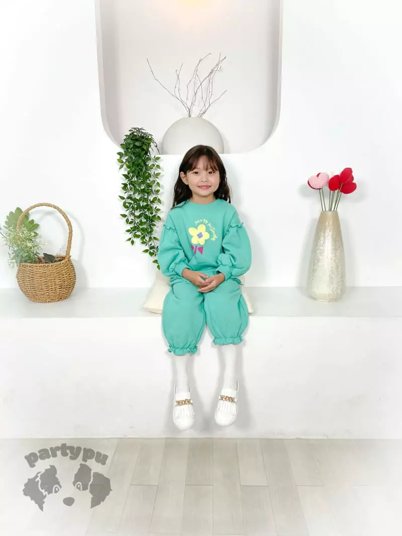 Party Pu - Korean Children Fashion - #kidsshorts - Frill Pocket Set - 3