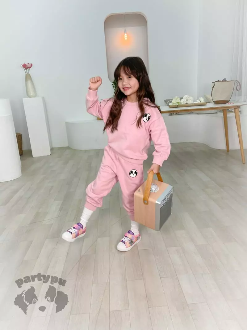 Party Pu - Korean Children Fashion - #kidsshorts - Embrodiery Set Up