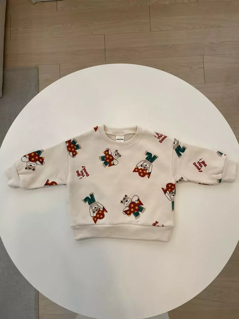 Party Pu - Korean Children Fashion - #kidsstore - Bear Candy Tee - 7