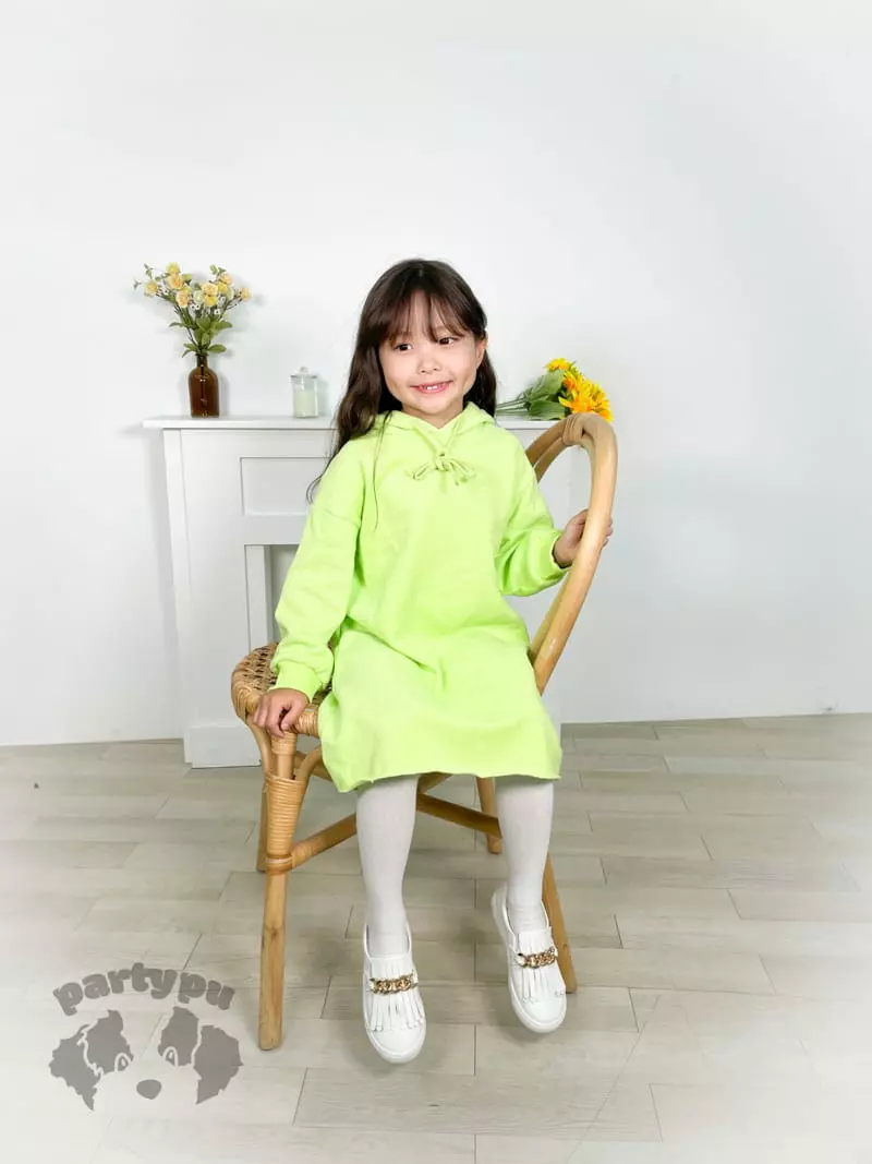 Party Pu - Korean Children Fashion - #kidzfashiontrend - Hoody One-piece