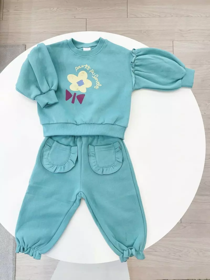 Party Pu - Korean Children Fashion - #littlefashionista - Frill Pocket Set - 7