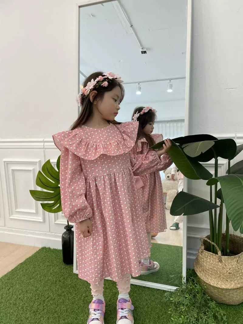 Party Pu - Korean Children Fashion - #littlefashionista - Frill One-piece - 2