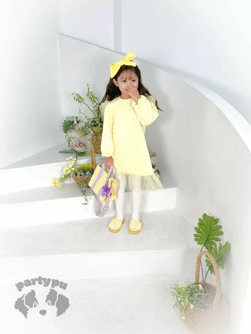 Party Pu - Korean Children Fashion - #magicofchildhood - Party Sha One-piece