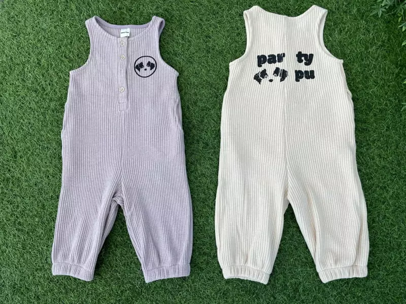 Party Pu - Korean Children Fashion - #minifashionista - Party Pooh Dungarees - 10
