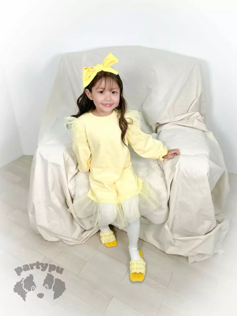 Party Pu - Korean Children Fashion - #minifashionista - Party Sha One-piece - 2