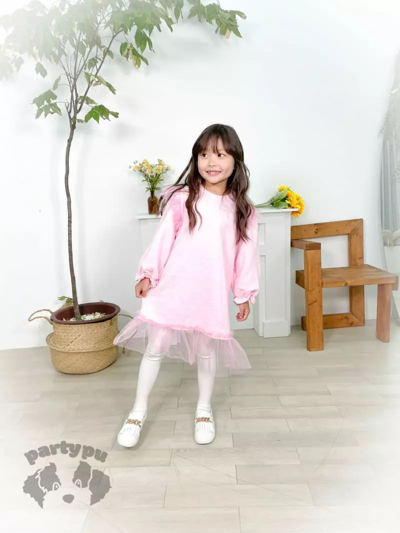 Party Pu - Korean Children Fashion - #prettylittlegirls - Party Sha One-piece - 3