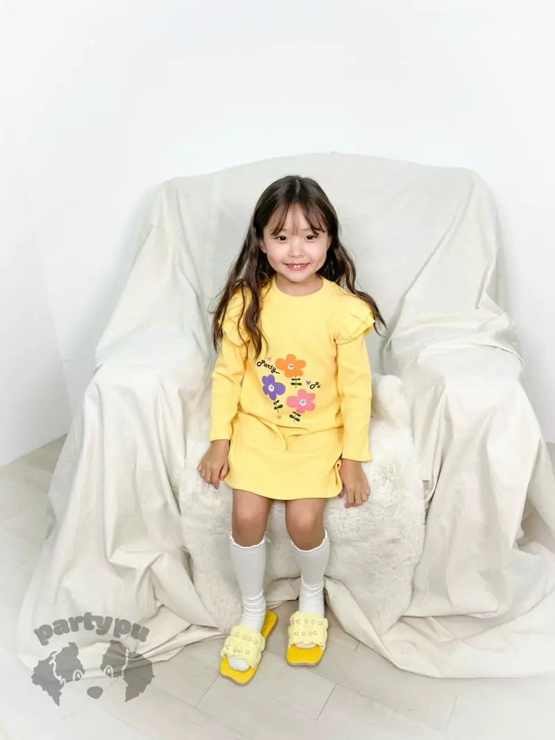 Party Pu - Korean Children Fashion - #prettylittlegirls - Party Paint Span One-piece - 2