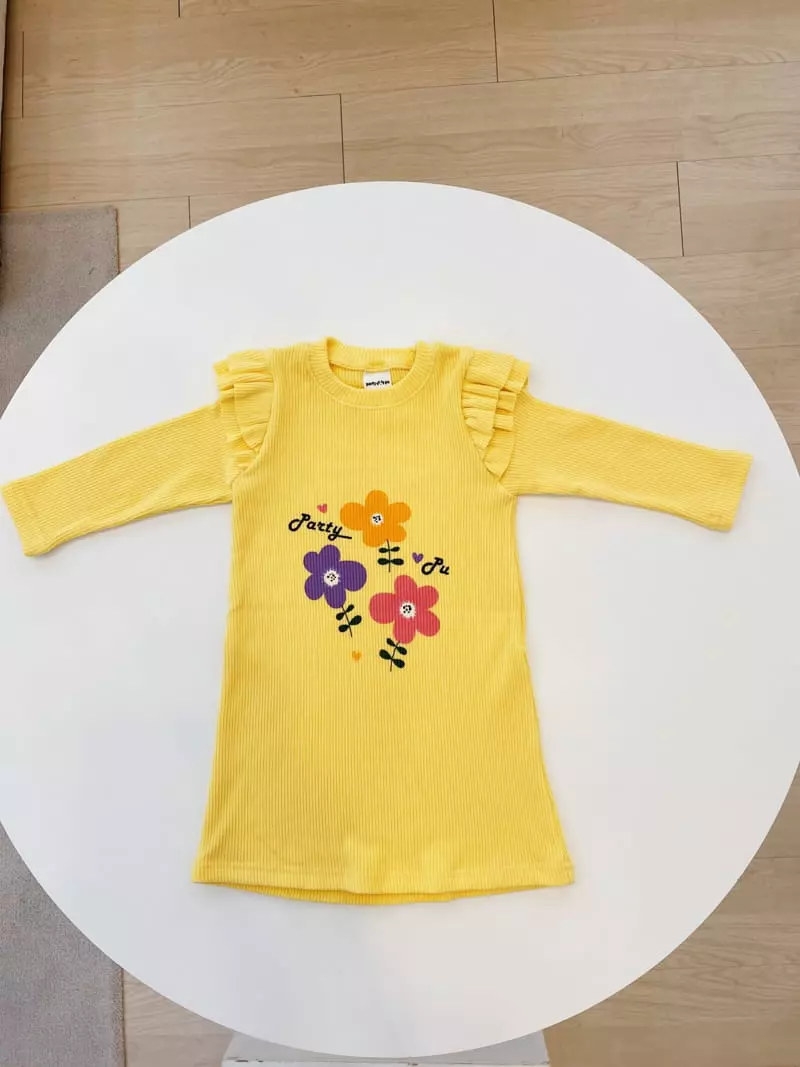 Party Pu - Korean Children Fashion - #todddlerfashion - Party Paint Span One-piece - 4