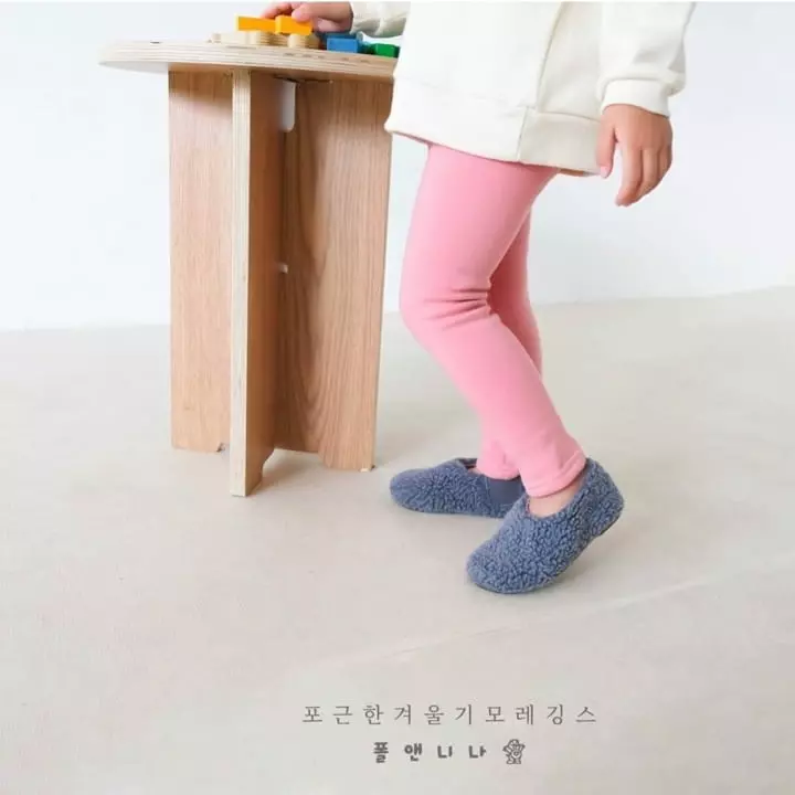 Paul & Nina - Korean Children Fashion - #kidzfashiontrend - Cozy Fleece Leggings - 4