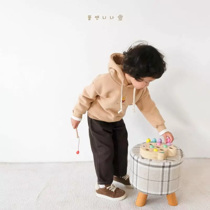 Paul & Nina - Korean Children Fashion - #childofig - Fleece Jeans - 8