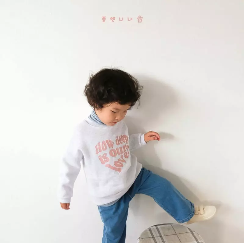 Paul & Nina - Korean Children Fashion - #childrensboutique - Heart Fleece Sweatshirt - 11