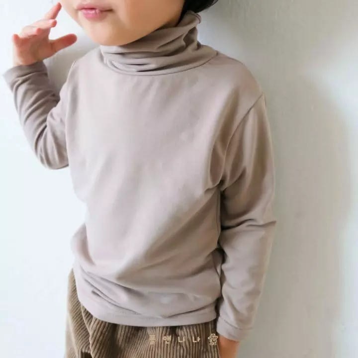 Paul & Nina - Korean Children Fashion - #discoveringself - Heat Tech Turtleneck Tee - 2