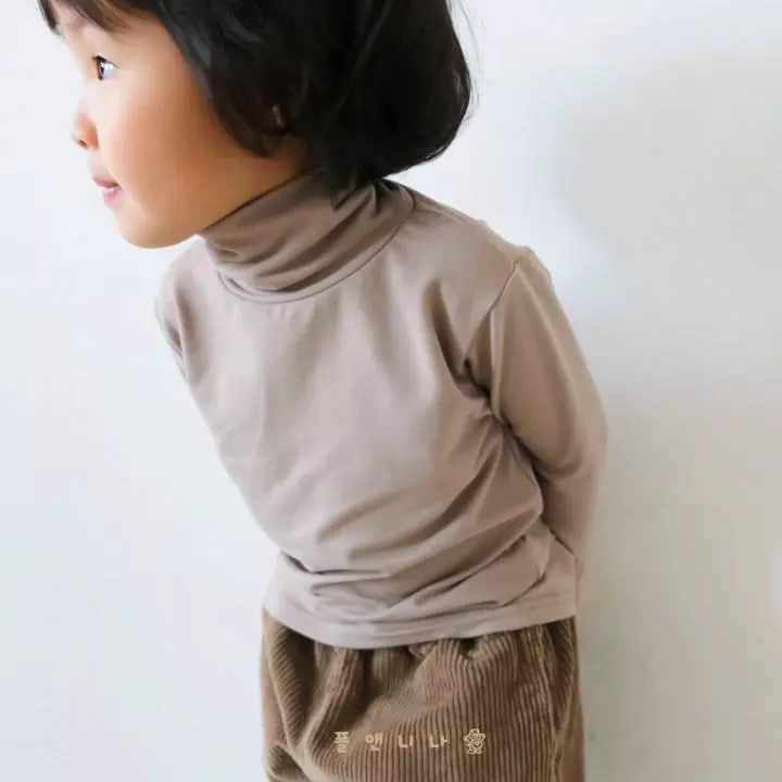 Paul & Nina - Korean Children Fashion - #fashionkids - Heat Tech Turtleneck Tee - 3