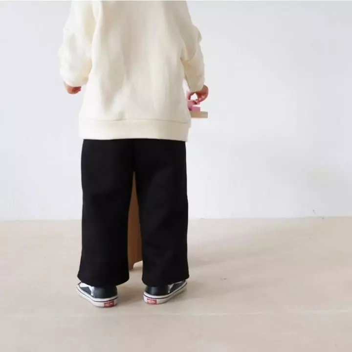 Paul & Nina - Korean Children Fashion - #fashionkids - Signiture Double Fleece Pants - 2