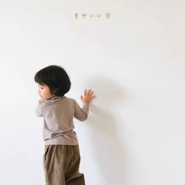 Paul & Nina - Korean Children Fashion - #fashionkids - Heat Tech Turtleneck Tee - 4