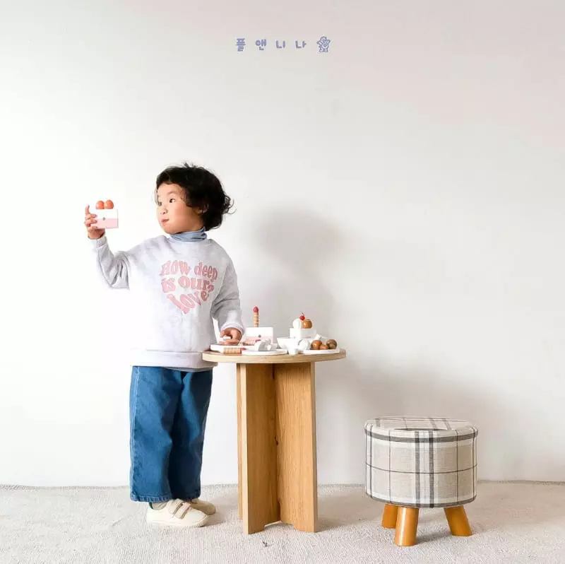 Paul & Nina - Korean Children Fashion - #kidsshorts - Fleece Straight Jeans - 2