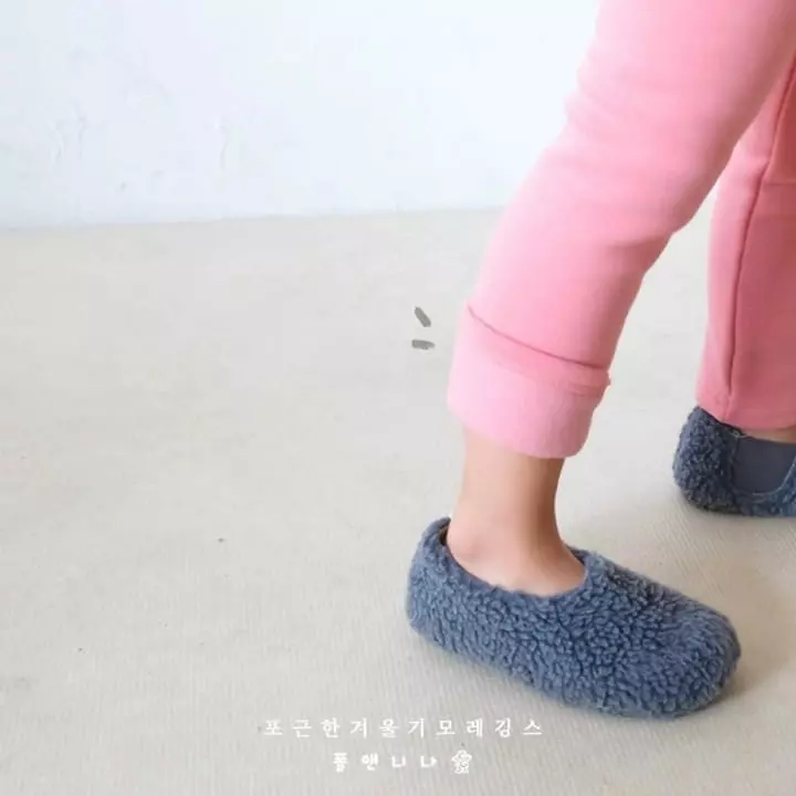 Paul & Nina - Korean Children Fashion - #kidzfashiontrend - Cozy Fleece Leggings - 3