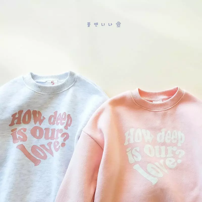 Paul & Nina - Korean Children Fashion - #kidzfashiontrend - Heart Fleece Sweatshirt - 3