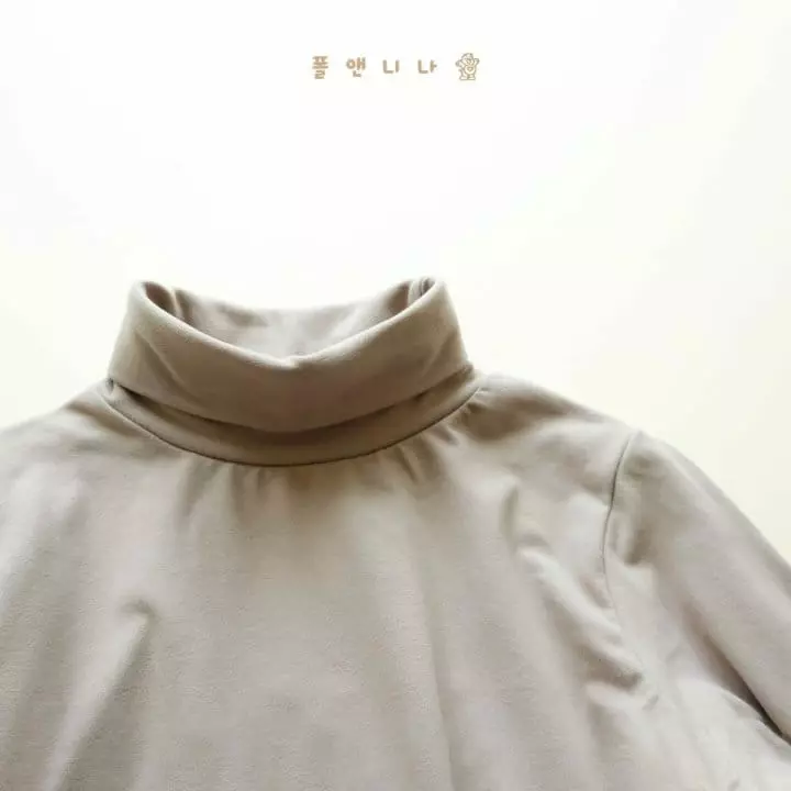 Paul & Nina - Korean Children Fashion - #littlefashionista - Heat Tech Turtleneck Tee - 8