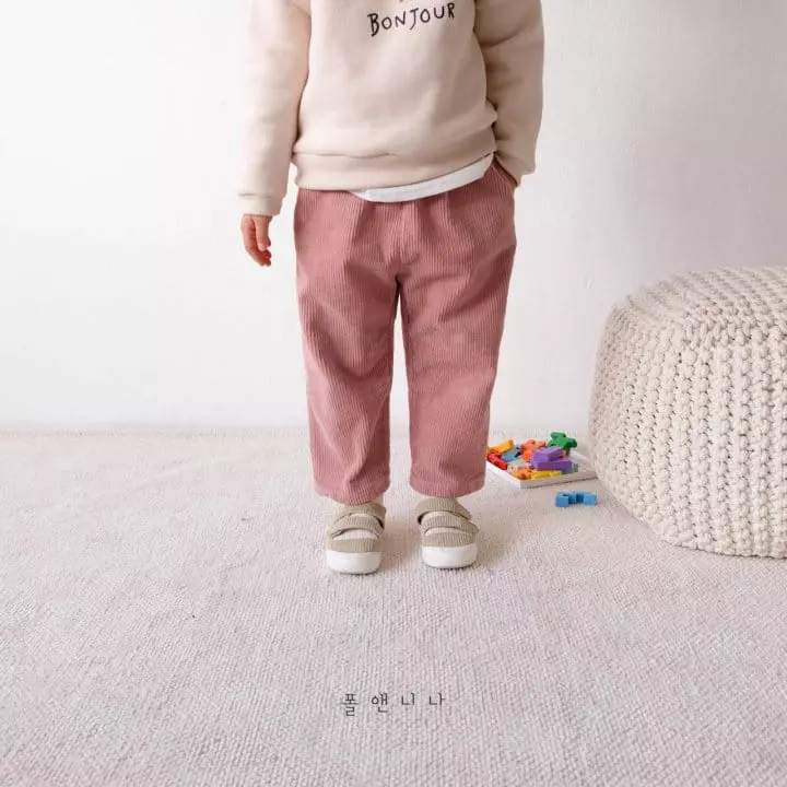 Paul & Nina - Korean Children Fashion - #littlefashionista - Wind Corduroy Pants - 6