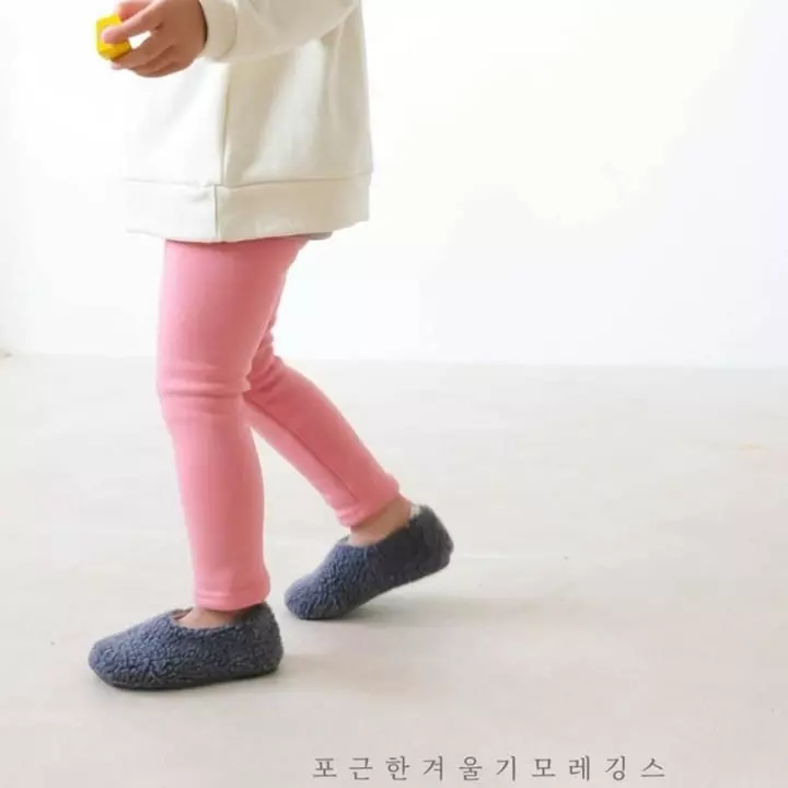 Paul & Nina - Korean Children Fashion - #littlefashionista - Cozy Fleece Leggings - 5
