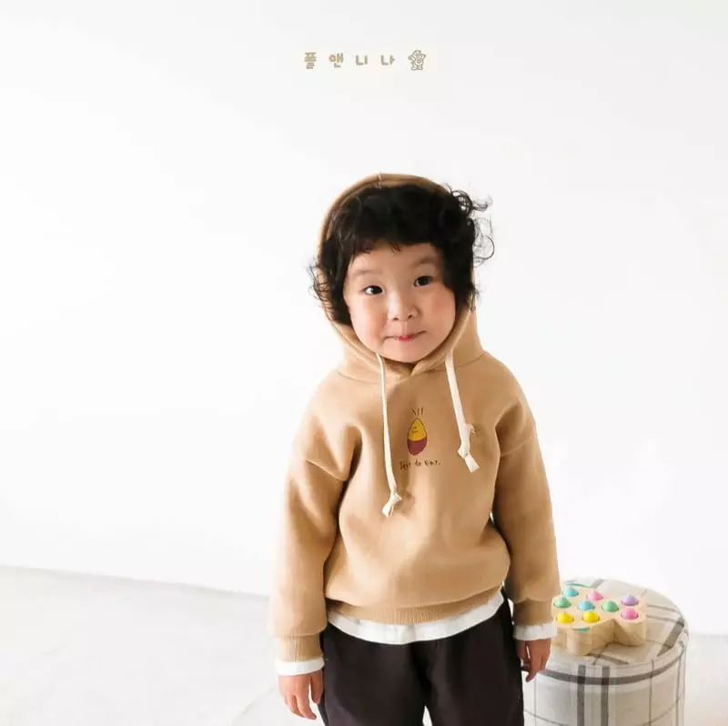 Paul & Nina - Korean Children Fashion - #littlefashionista - Goguna Fleece  Hoody - 4