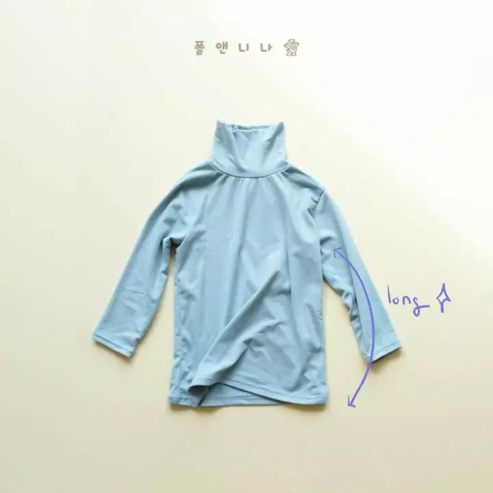 Paul & Nina - Korean Children Fashion - #minifashionista - Heat Tech Turtleneck Tee - 10