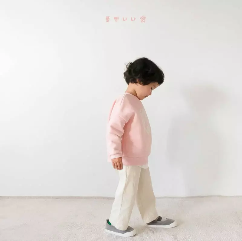 Paul & Nina - Korean Children Fashion - #minifashionista - Heart Fleece Sweatshirt - 7